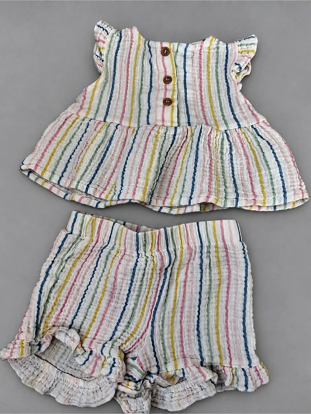 💛⚡️PICK 5/ $20 - Tahari Girls Striped Two-Piece Set Size 3-6